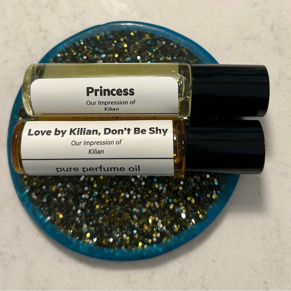 Oil Perfumery Impressions of Love Don’t be Shy and Princess by Kilian